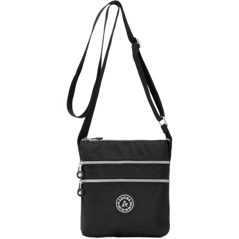 Nylon Crossbody Bag for Women Small Lightweight Travel Purse with Multiple Pocke
